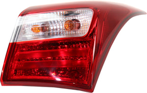 ELANTRA GT 13-17 TAIL LAMP RH, Outer, Assembly, Halogen, From 9-6-12
