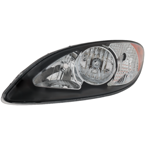 INTERNATIONAL PROSTAR 08-14 HEAD LAMP LH, Lens and Housing, Black Interior