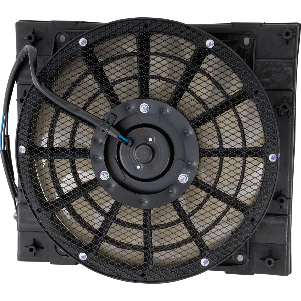 NPR/NPR-HD/W3500 FORWARD 03-06 A/C CONDENSER FAN ASSEMBLY, Single Fan