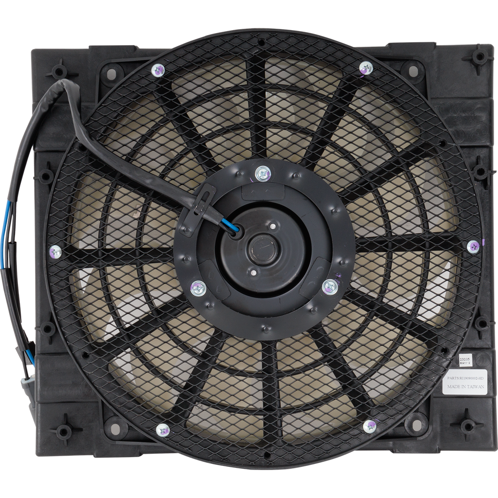 NPR/NPR-HD/W3500 FORWARD 03-06 A/C CONDENSER FAN ASSEMBLY, Single Fan