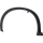 QX50 19-23/QX55 22-23 FRONT WHEEL OPENING MOLDING LH, Textured - CAPA