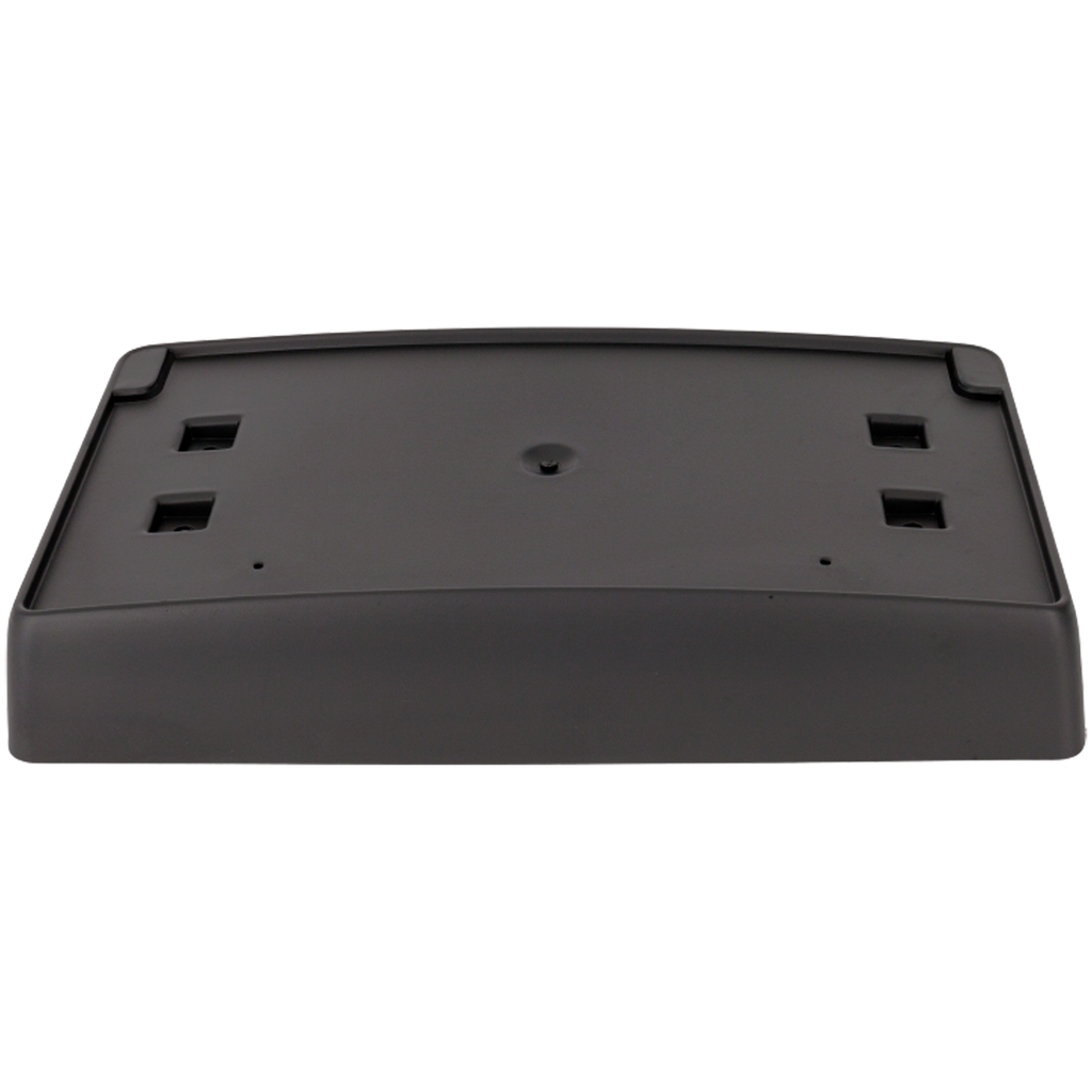 WRANGLER 18-23/GLADIATOR 20-23 FRONT LICENSE PLATE BRACKET, Black