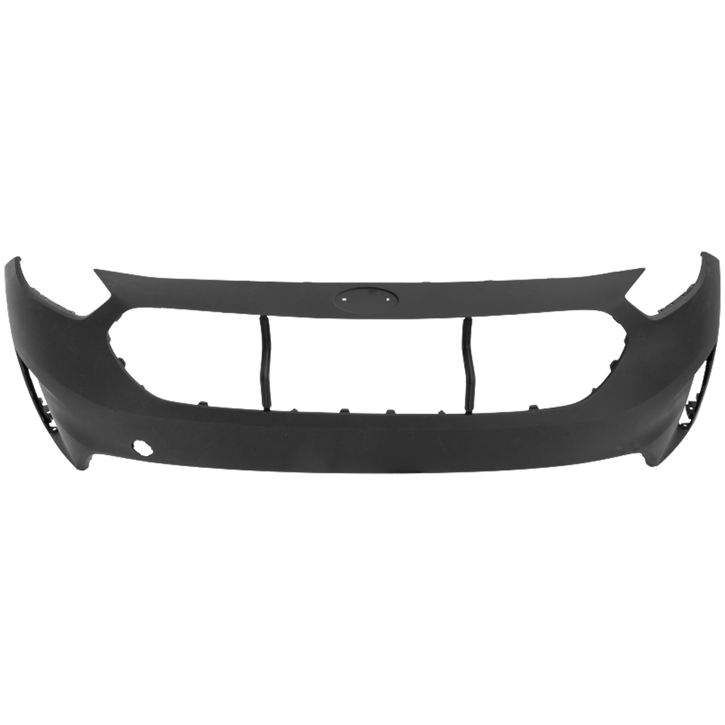 NIRO 17-19 FRONT BUMPER COVER, Upper, Primed, w/o Parking Aid Sensor Holes