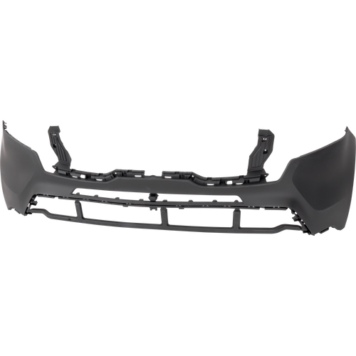 SORENTO 21-22 FRONT BUMPER COVER, Upper, Primed, Rugged Design, w/o Park Assist Sensor Holes, EX/LX/S Models
