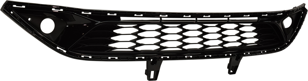 OPTIMA 19-20 FRONT BUMPER GRILLE, Painted Black, w/ Fog Light, Projector Type, w/o Intelligent Cruise Control, (Exc. Hybrid Model) - CAPA
