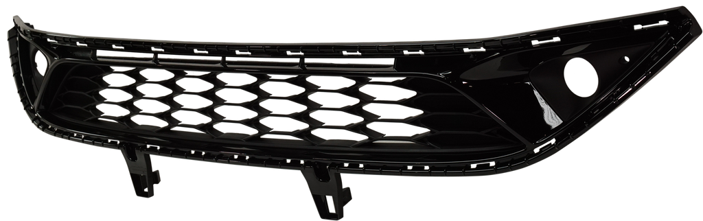OPTIMA 19-20 FRONT BUMPER GRILLE, Painted Black, w/ Fog Light, Projector Type, w/o Intelligent Cruise Control, (Exc. Hybrid Model) - CAPA