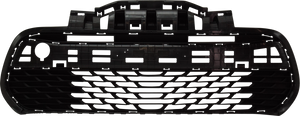 RIO 18-20 FRONT BUMPER GRILLE, Textured Dark Gray, LX/(S, w/o Collsion Warning) Models, (Hatchback 18-20)/(Sedan 19-20) - CAPA