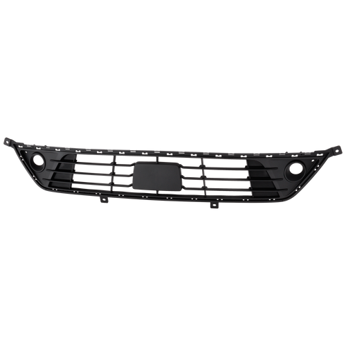 NIRO 20-22 FRONT BUMPER GRILLE, Textured Dark Gray, w/ Intelligent Cruise Control - CAPA