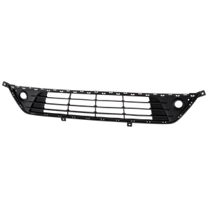 NIRO 20-22 FRONT BUMPER GRILLE, Textured Dark Gray, w/o Intelligent Cruise Control - CAPA