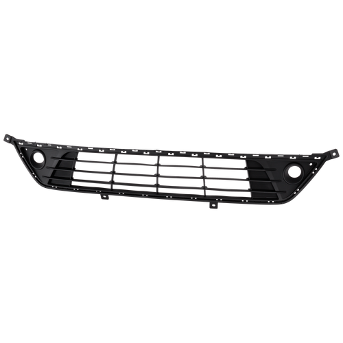 NIRO 20-22 FRONT BUMPER GRILLE, Textured Dark Gray, w/o Intelligent Cruise Control - CAPA