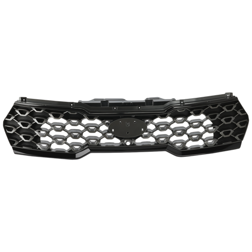 SORENTO 21-21 GRILLE, Painted Silver Shell and Insert, w/ Black Molding, SX Prestige Model - CAPA