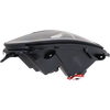 T660 HD TRUCK 08-16 HEAD LAMP RH, Assembly, Performance, Halogen, w/ Yellow White LED, Black Strip, 12V
