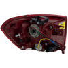 Tail Lamp Right Passenger Side For 2016-2018 Kia Sedona Outer Assembly LED CAPA Replacement RK73010025Q