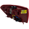 Tail Lamp Right Passenger Side For 2016-2018 Kia Sedona Outer Assembly LED CAPA Replacement RK73010025Q