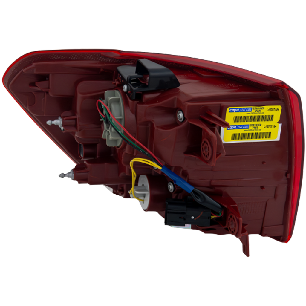Tail Lamp Right Passenger Side For 2016-2018 Kia Sedona Outer Assembly LED CAPA Replacement RK73010025Q