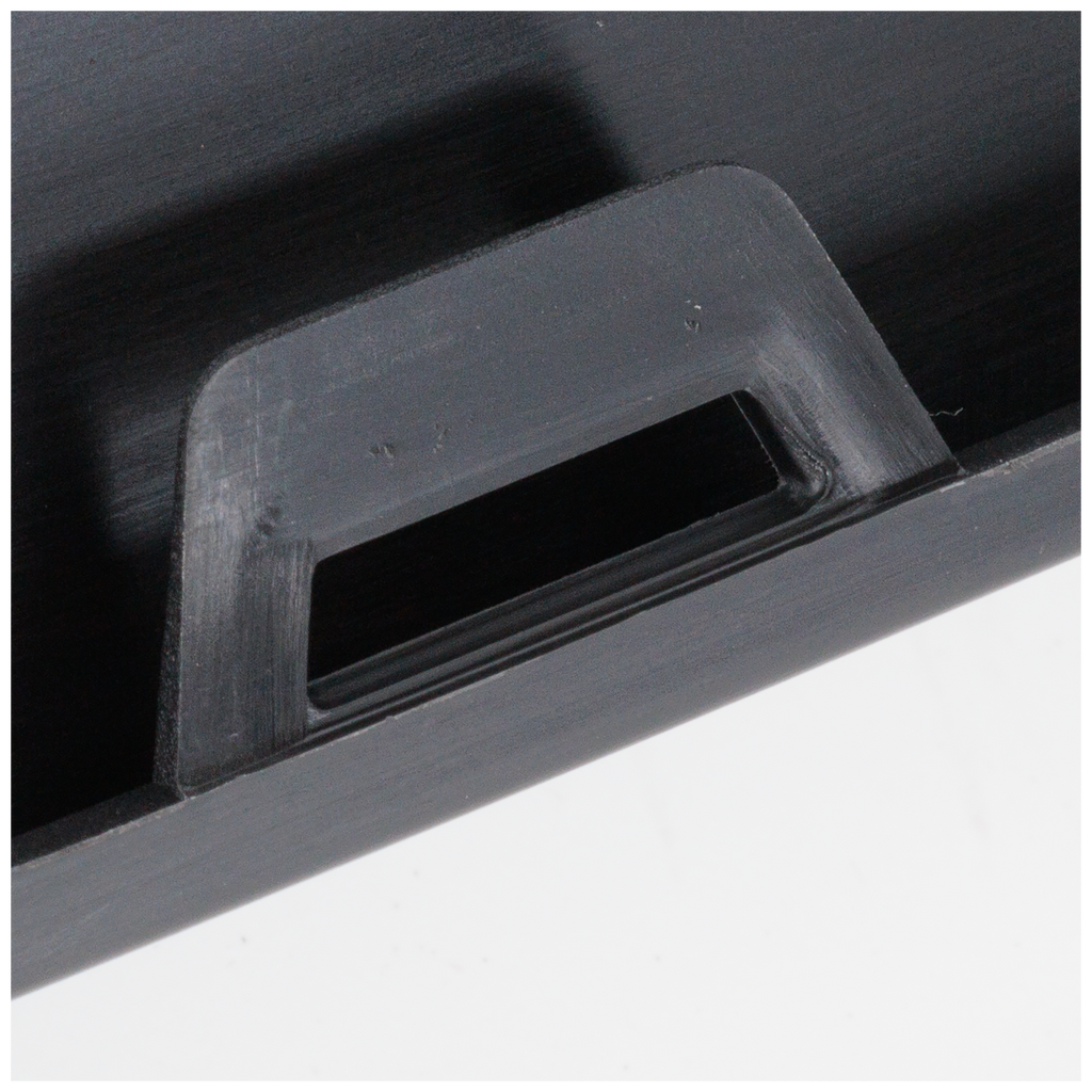 SORENTO 21-22 REAR BUMPER MOLDING, Skid Plate, Textured Black, Sport Design - CAPA