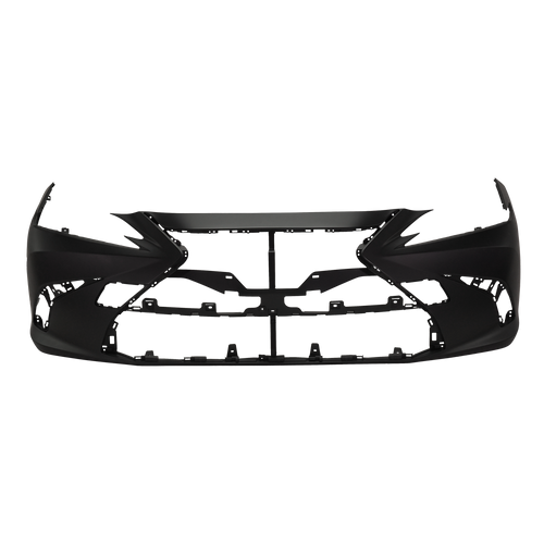 ES250 21-21/ES300H/ES350 19-21 FRONT BUMPER COVER, Primed, (ES250/ES350, w/o F Sport Pkg), w/o Park Distance Control Sensor Holes, Japan Built Vehicle