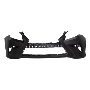 GX460 14-21 FRONT BUMPER COVER, Primed, w/o Headlight Washer Holes and Parking Aid Sensor Holes