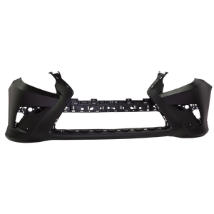 GX460 14-19 FRONT BUMPER COVER, Primed, w/o Headlight Washer Holes, w/ Parking Aid Sensor Holes
