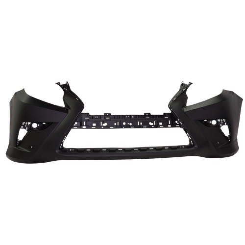 GX460 14-19 FRONT BUMPER COVER, Primed, w/o Headlight Washer Holes, w/ Parking Aid Sensor Holes