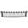 GS SERIES 13-15 FRONT BUMPER GRILLE, Black, w/o F Sport Pkg