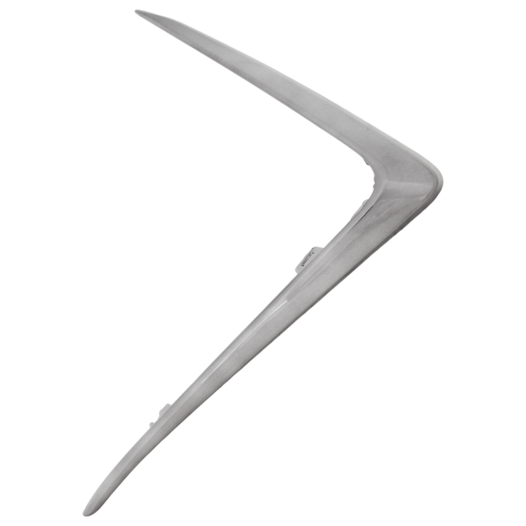 ES250/ES350 19-22 / ES300H 22-22 GRILLE MOLDING RH, Smoked Chrome, w/ F Sport Package, Japan/North American Built Vehicle