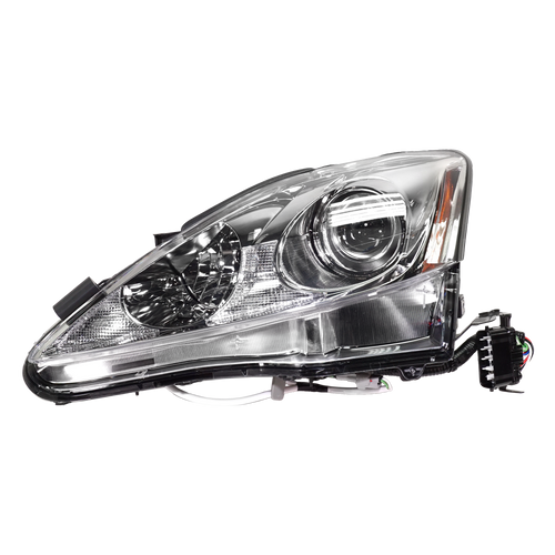 IS250/IS350 11-15 HEAD LAMP LH, Lens and Housing, Halogen, (Base, 11-13)/(C Model, 13-15, w/ Sport Package)