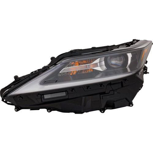 RX350/RX350L 20-22 / RX450H 20-22 HEAD LAMP LH, Assembly, LED, Single Beam, w/o Headlight Washers, (RX350/RX350L, Canada Built Vehicle) - CAPA