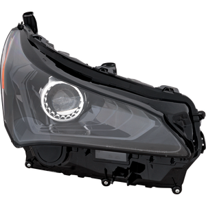 NX300/NX300H 18-21 HEAD LAMP RH, Lens and Housing, LED, Single Beam, w/o F Sport Package - CAPA