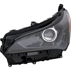 NX300/NX300H 18-21 HEAD LAMP LH, Lens and Housing, LED, Single Beam, w/o F Sport Package - CAPA