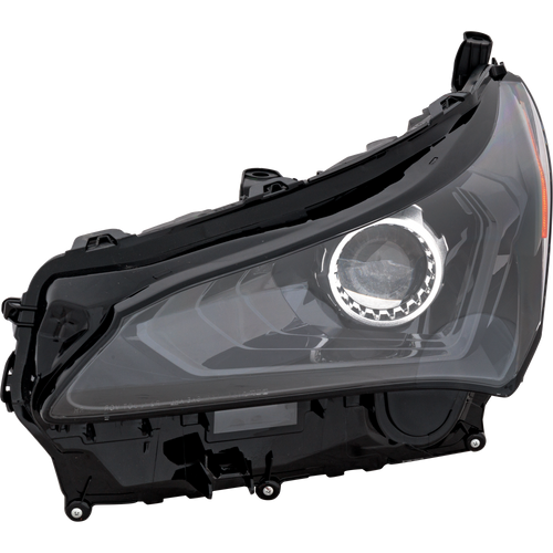 NX300/NX300H 18-21 HEAD LAMP LH, Lens and Housing, LED, Single Beam, w/o F Sport Package - CAPA