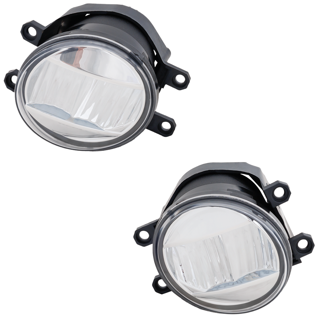 GS350 13-15/NX300 18-21 FOG LAMP RH AND LH, Assembly, LED, Clear Lens, w/o F Sport Pkg