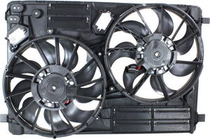 ESCAPE 17-19/MKC 15-19 RADIATOR FAN ASSEMBLY, 1.5L/2.0L, w/ STD Cooling, w/o Tow Pckg., w/o resistors