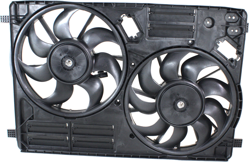 ESCAPE 17-19/MKC 15-19 RADIATOR FAN ASSEMBLY, 1.5L/2.0L, w/ STD Cooling, w/o Tow Pckg., w/o resistors