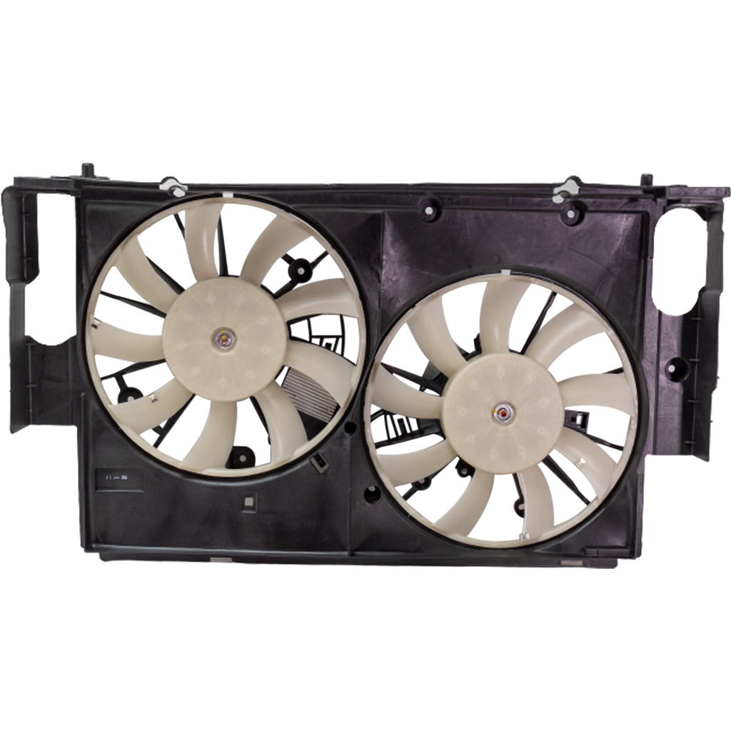 NX300H 15-21/RAV4 HYBRID 16-18 RADIATOR FAN ASSEMBLY, Dual Fan, 2.5L , w/ Control module