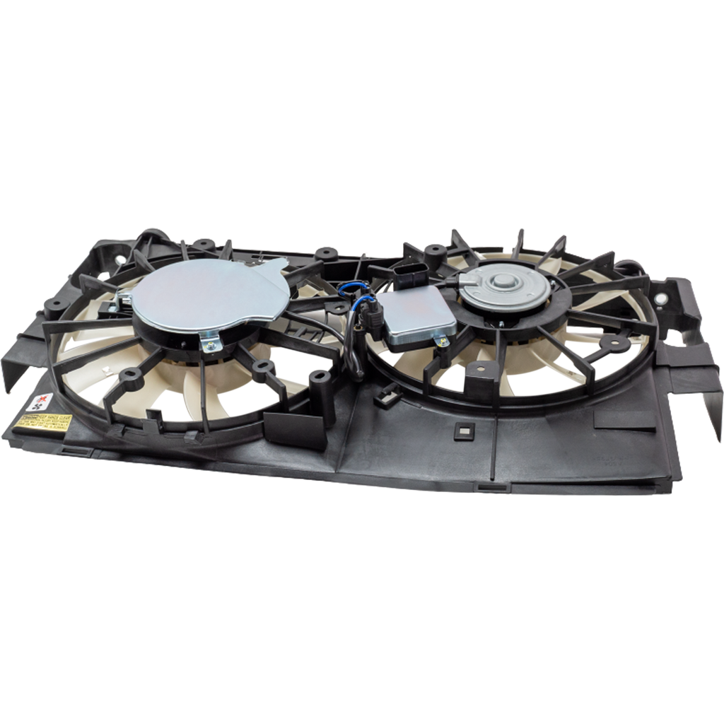 NX300H 15-21/RAV4 HYBRID 16-18 RADIATOR FAN ASSEMBLY, Dual Fan, 2.5L , w/ Control module