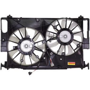 NX300H 15-21/RAV4 16-18 RADIATOR AND A/C CONDENSER FAN ASSEMBLY, w/o Control module