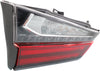 RX350/RX450H 16-22/RX350L/RX450HL 18-22 TAIL LAMP LH, Inner, Assembly, Halogen, Standard, (RX350/RX350L, Canada/Japan Built Vehicle)
