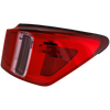 IS250/IS350 11-13 TAIL LAMP RH, Outer, Lens and Housing, Halogen - CAPA
