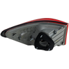 IS250/IS350 11-13 TAIL LAMP RH, Outer, Lens and Housing, Halogen - CAPA