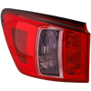 IS250/IS350 11-13 TAIL LAMP LH, Outer, Lens and Housing, Halogen - CAPA