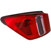 IS250/IS350 11-13 TAIL LAMP LH, Outer, Lens and Housing, Halogen - CAPA