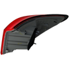 IS250/IS350 11-13 TAIL LAMP LH, Outer, Lens and Housing, Halogen - CAPA