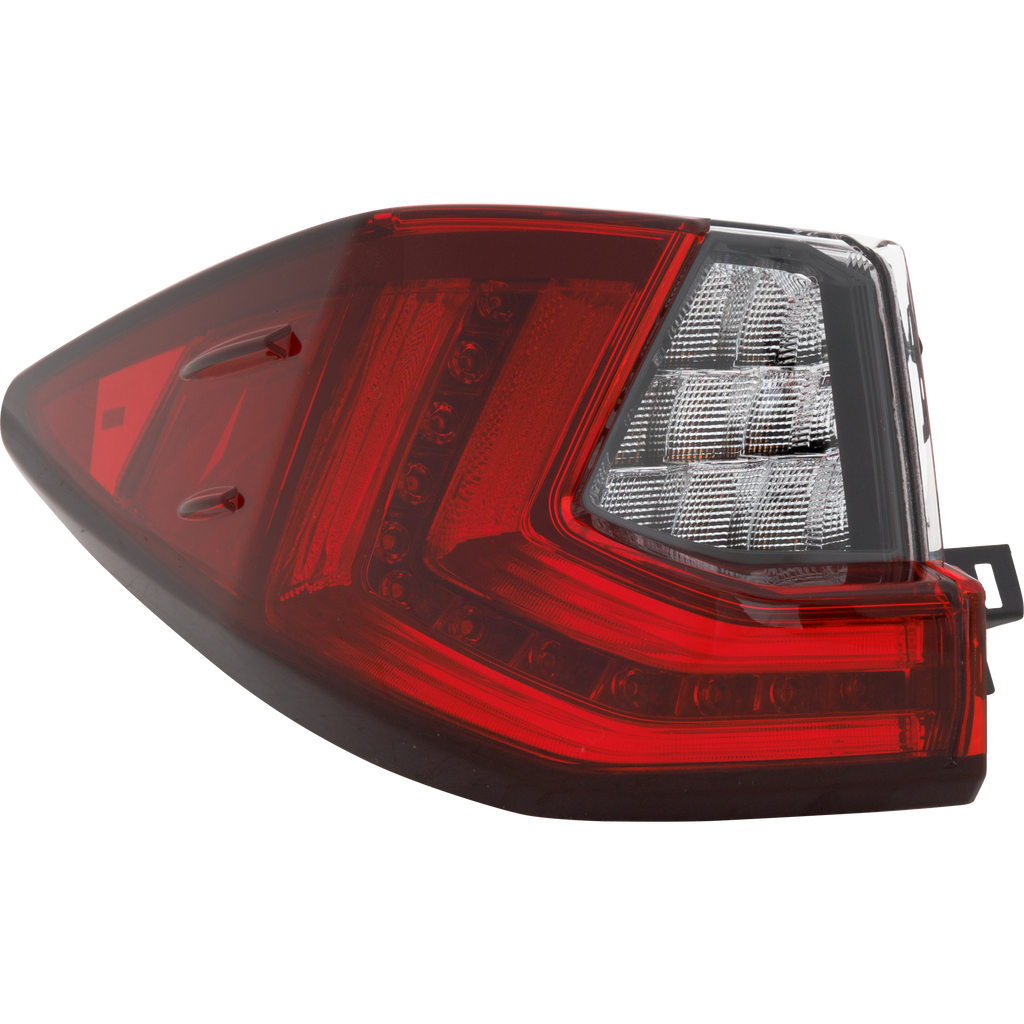 RX350/RX350L/RX450H 16-19 TAIL LAMP LH, Outer, Assembly, LED, w/ LED Signal Light, (RX350/RX350L, Canada Built Vehicle)
