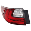 ES300H/ES350 16-16 TAIL LAMP LH, Outer, Lens and Housing, LED