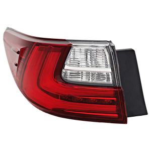 ES300H/ES350 16-16 TAIL LAMP LH, Outer, Lens and Housing, LED