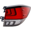 RX350/RX350L 20-22/RX450H/RX450HL 20-22 TAIL LAMP RH, Outer, Assembly, LED, Premium, (RX350/RX350L, w/ LED Signal Light, Canada/Japan Built Vehicle)