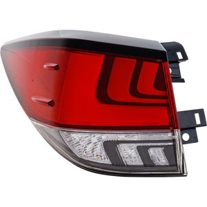 RX350/RX350L 20-22/RX450H/RX450HL 20-22 TAIL LAMP LH, Outer, Assembly, LED, Premium, (RX350/RX350L, w/ LED Signal Light, Canada/Japan Built Vehicle)