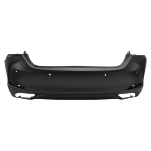 ES350 19-22 REAR BUMPER COVER, Primed, w/ Park Distance Control Sensor Holes w/o F Sport Pkg., North America Built Vehicle