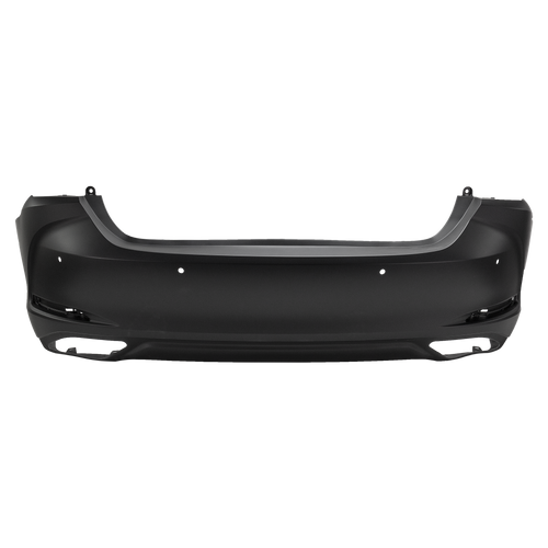 ES350 19-22 REAR BUMPER COVER, Primed, w/ Park Distance Control Sensor Holes w/o F Sport Pkg., North America Built Vehicle